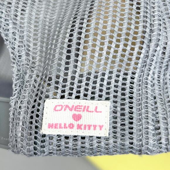 O'Neill X Hello Kitty Yellow Tropical Child's Trucker Hat - Picture 4 of 6